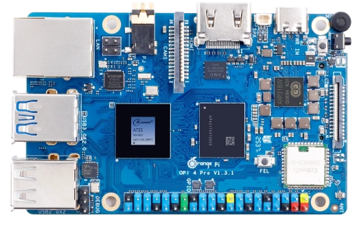 Микрокомпьютер Orange Pi 4 Pro