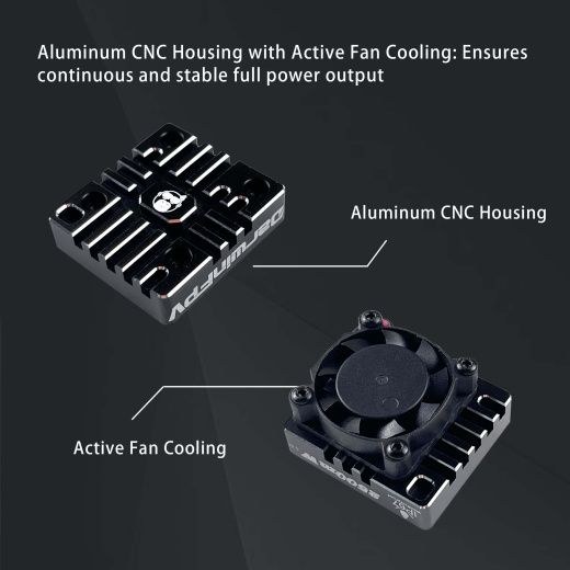 Видеопередатчик DarwinFPV Cement Ultra-Durable 5.8G 2.5W Waterproof VTX