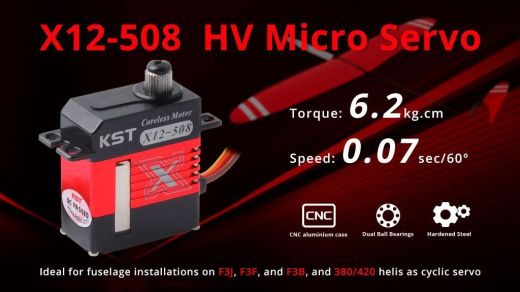 Микро сервопривод X12 508 (F X12 508)