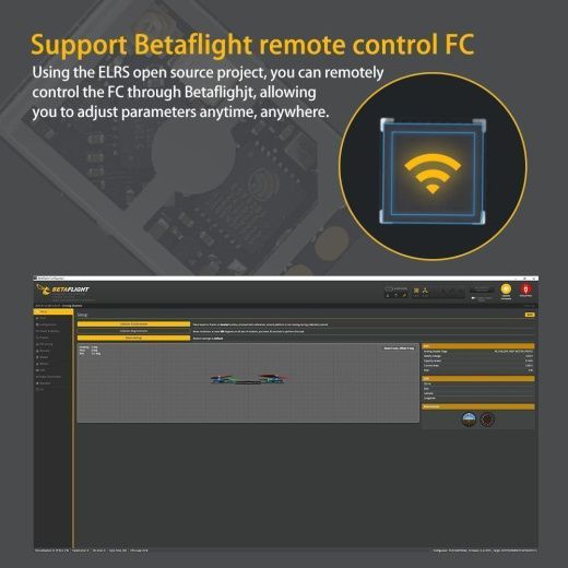 Приемник DarwinFPV "Cement" Ultra Durable ELRS 2.4G Receiver