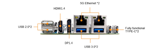 Микрокомпьютер Orange Pi 6 Plus