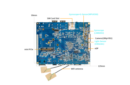 Микрокомпьютер Orange Pi RK3399