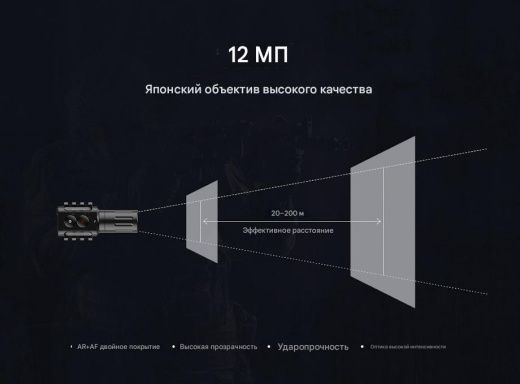 Камера Foxeer Legend 4K для прицела (объектив 35 мм)