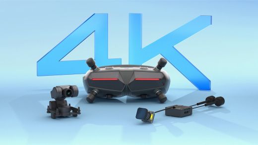 Полный иммерсивный комплект: флагманские цифровые FPV-очки Walksnail Avatar HD Goggles X, 4K-система Moonlight Kit и трехосевой подвес GM3