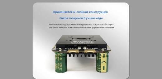 Контроллер скорости ESC Returner 6–12S 32Bit AM32 50A (4IN1) V1