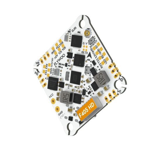 Полетный контроллер и ESC стек GOKU F405 HD 1-2S 12A ELRS AIO V2 (ICM42688)