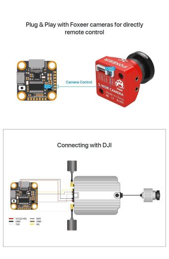 Полетный контроллер Foxeer Mini F722 V2 (MPU6000)