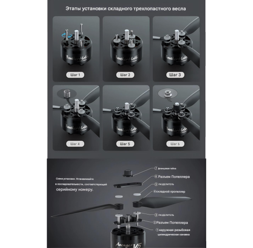 Мотор BrotherHobby Avenger 6212 V5 (CW)