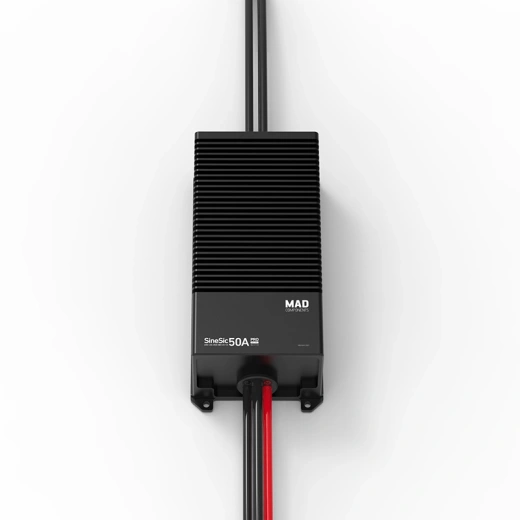 Контроллер скорости MAD SineSic 50A Pro 800V FOC (для пилотируемых и грузовых летательных аппаратов)