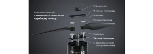 Мотор BrotherHobby Avenger 4215 V5 (CW) 390KV
