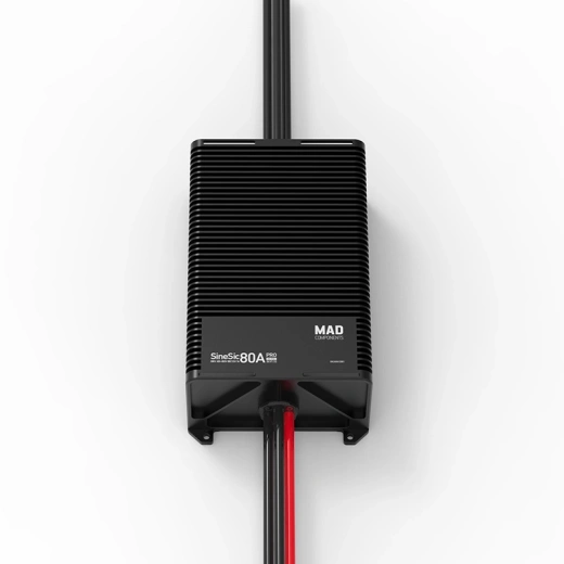 Контроллер скорости MAD SineSic 80A Pro 800V FOC (для пилотируемых и грузовых летательных аппаратов)